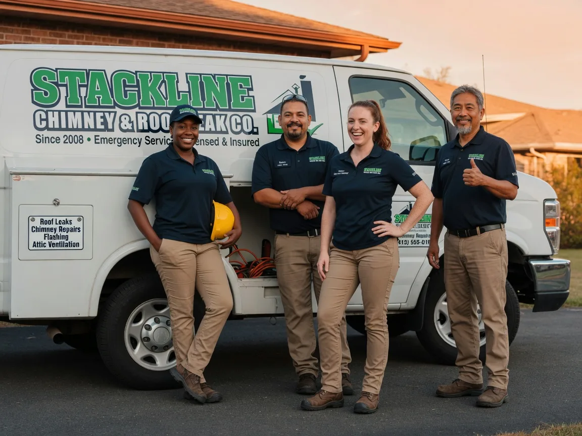 Chimney flashing repair company in Larned, KS